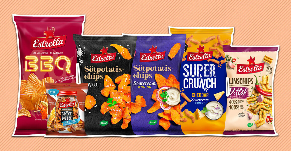 Estrellas snacksnyheter 2022