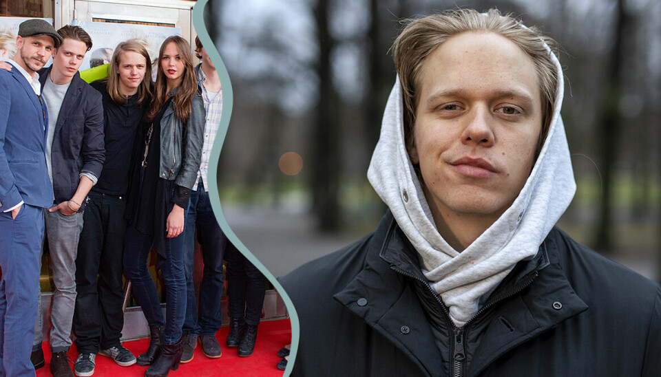 Valter Skarsgård: Alla i familjen är privata av sig