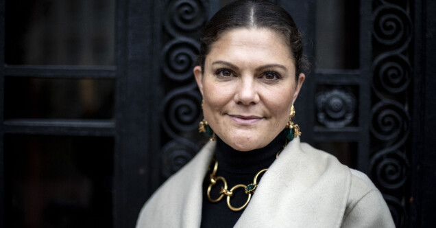 Kronprinsessan Victorias reaktion på svenska versionen av The Crown