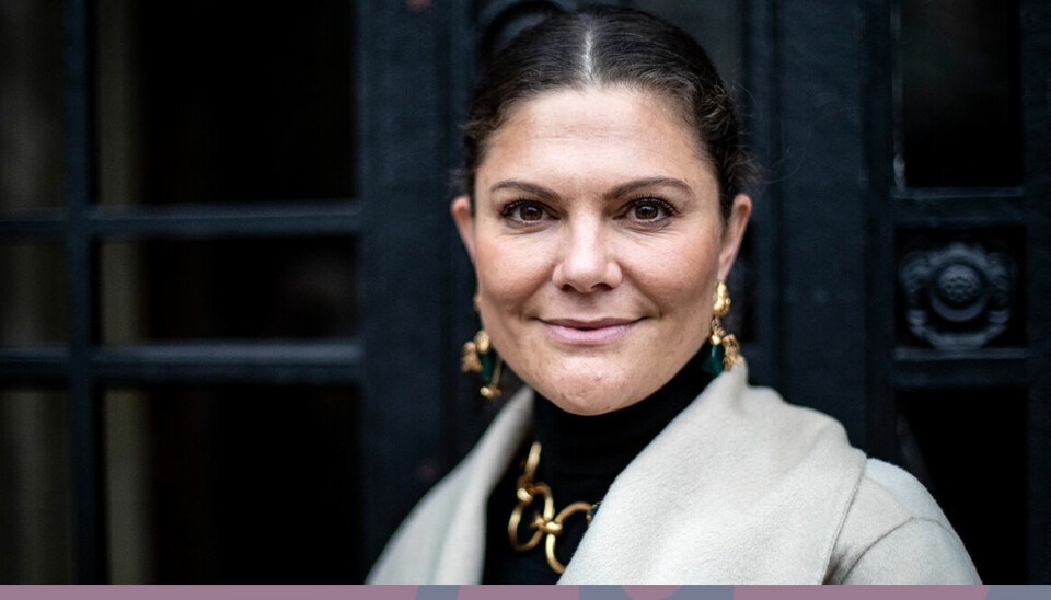 Kronprinsessan Victorias reaktion på svenska versionen av The Crown