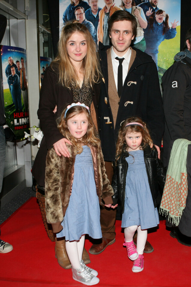 Här med exet Josefin Ljungman och barn 2011. Här med exet Josefin Ljungman och barn 2011.