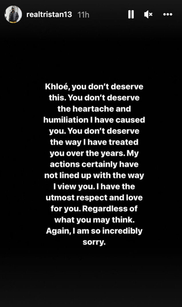 Ursäkten till Khloé Kardashian. Ursäkten till Khloé Kardashian.