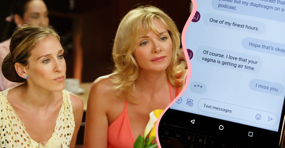 And just like that... och intermittent förstärkning – en analys av Carrie och Samanthas sms