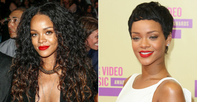 8 kändisar som haft både långt och kort hår