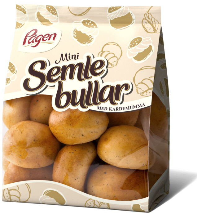 Mini semlebullarna finns i butik mellan vecka två och tio. Mini semlebullarna finns i butik mellan vecka två och tio.