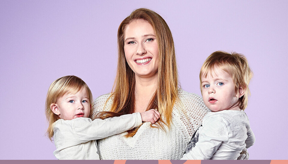 Niffi Sjöbergs tvillingar har olika pappor – så lever familjen idag