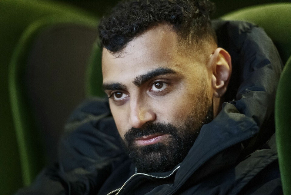 Alexander Abdallah vill inte spela kaxig längre. Alexander Abdallah vill inte spela kaxig längre.