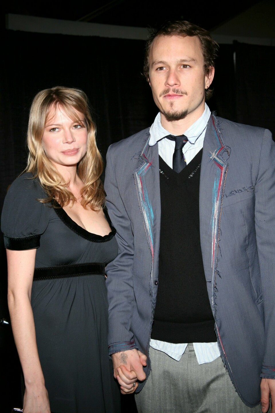 Michelle Williams och Heath Ledger var ett par i tre års tid. Ledgers död kom ett år efter separationen. Michelle Williams och Heath Ledger var ett par i tre års tid. Ledgers död kom ett år efter separationen.