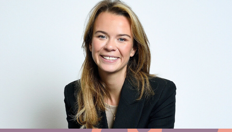Margaux Dietz visar resultatet efter renoveringen i lägenheten