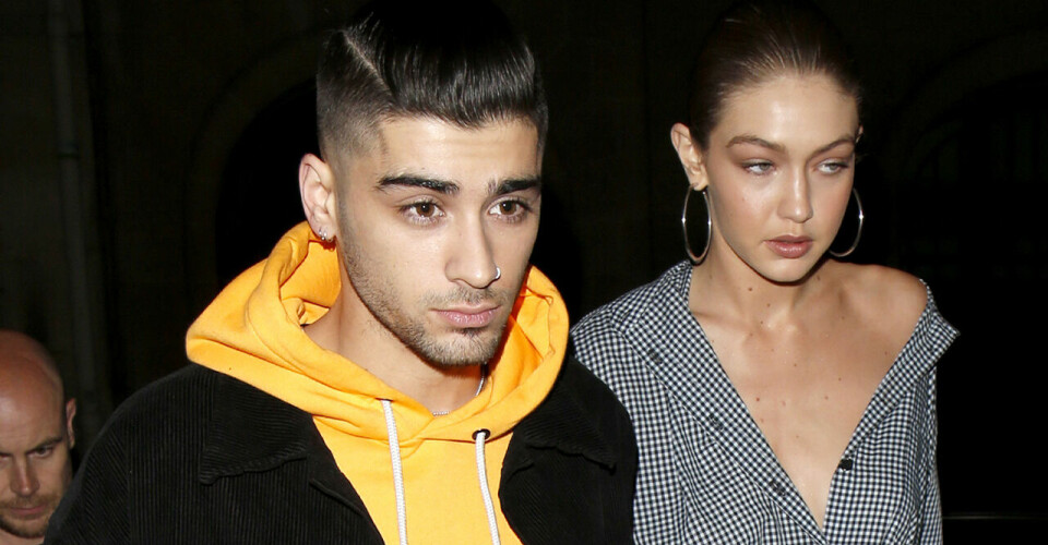 Zayn Malik och Gigi Hadid bröt upp i oktober förra året. Zayn Malik och Gigi Hadid bröt upp i oktober förra året.