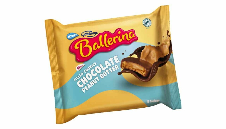 Ballerina Filled Cookies Chocolate Peanut Butter. Ballerina Filled Cookies Chocolate Peanut Butter.
