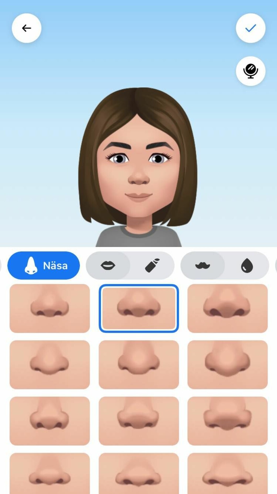 Facebook ny funktion avatar emoji