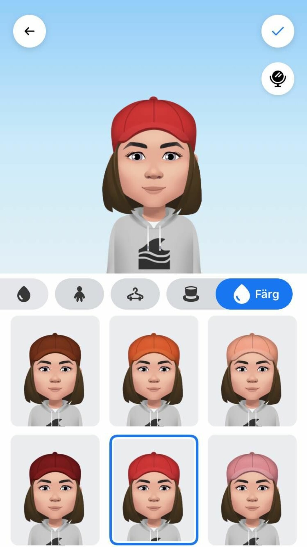 Facebook ny funktion avatar emoji