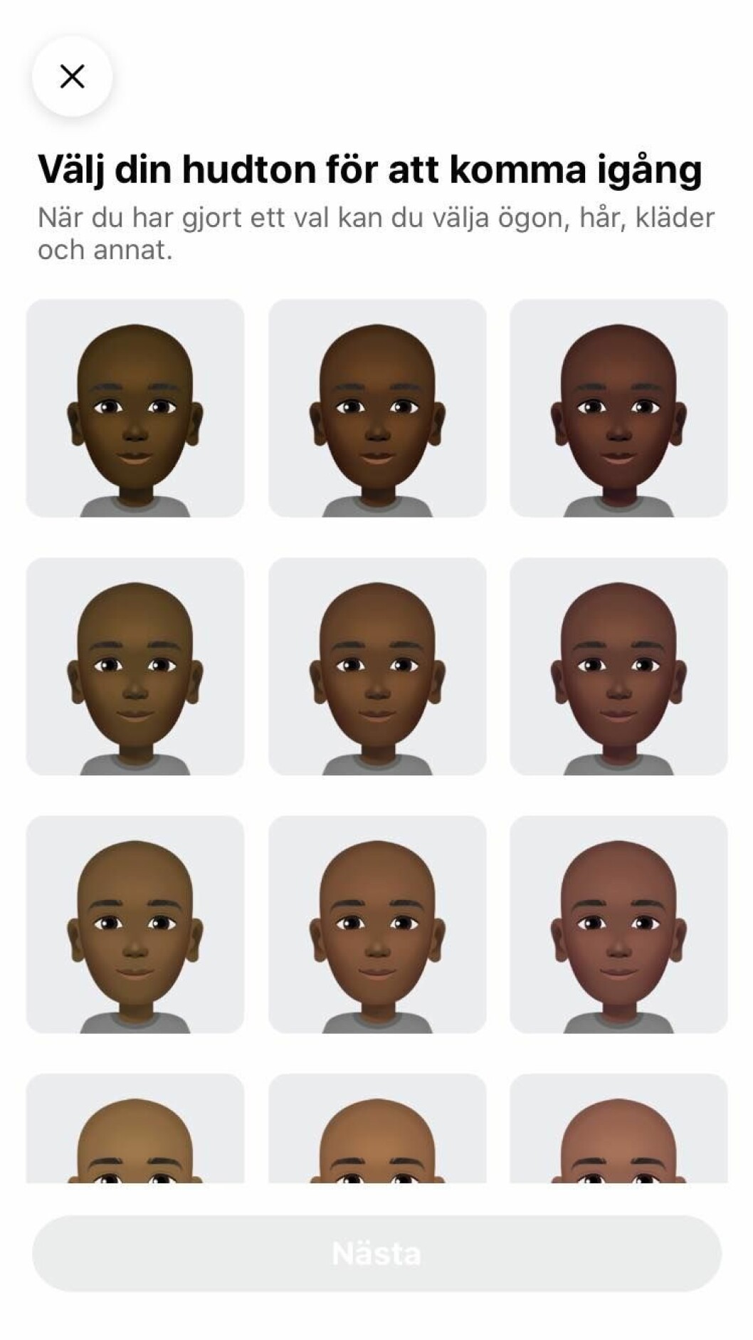 Facebook gor din egen avatar emoji