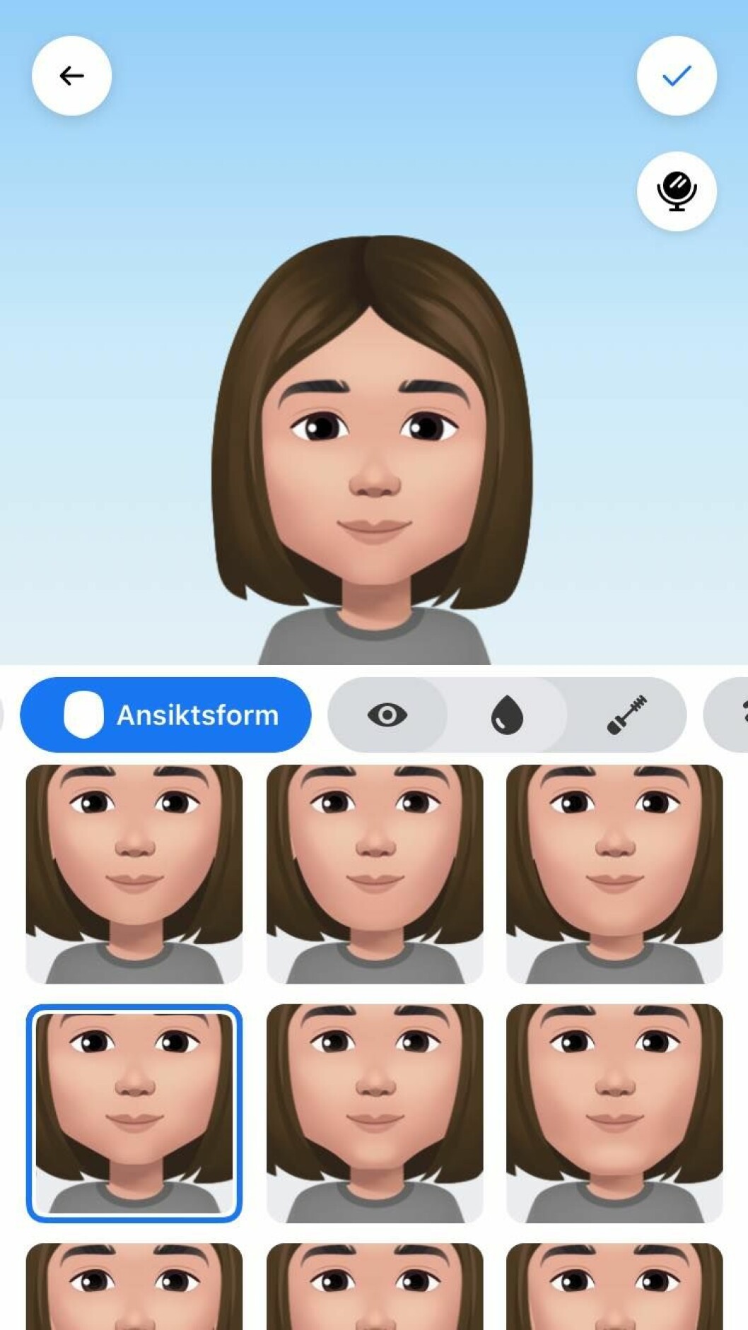 Facebook gor din egen avatar emoji