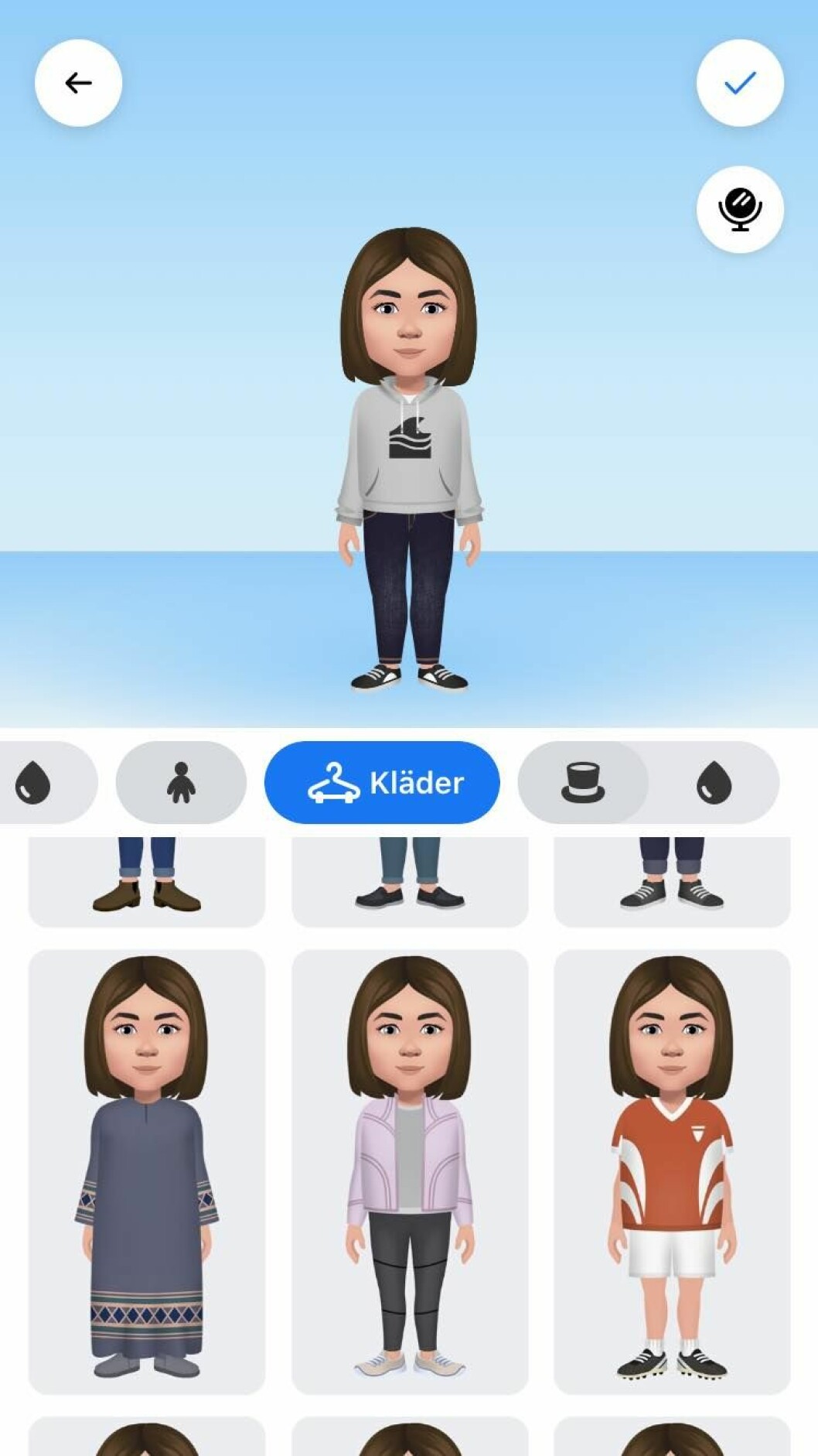 Facebook ny funktion avatar emoji
