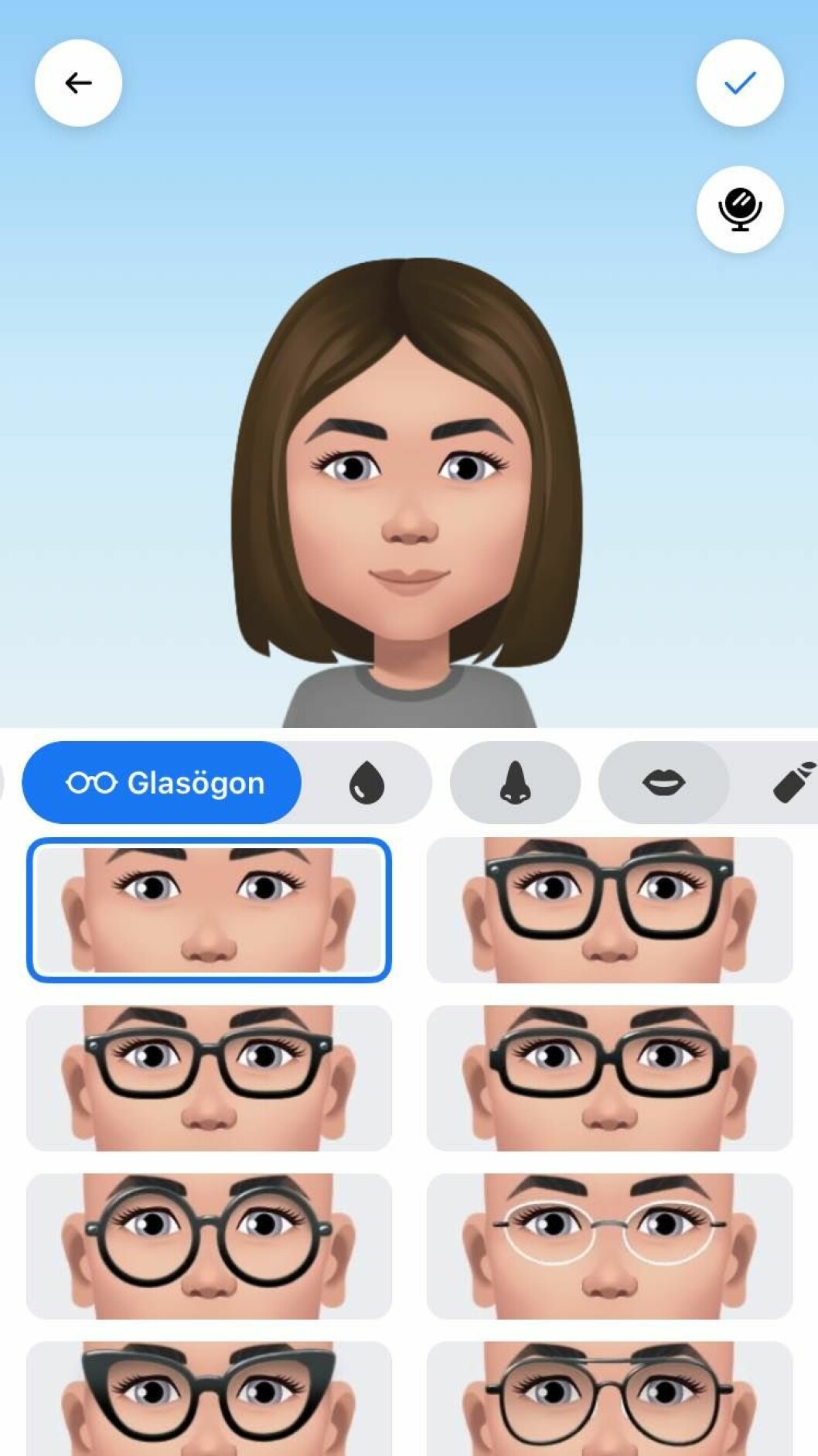 Facebook ny funktion avatar emoji