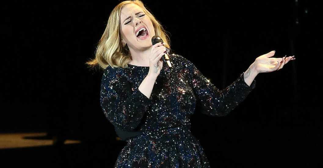 Adele bar regnbågsflagga på konserten – så viktigt statement