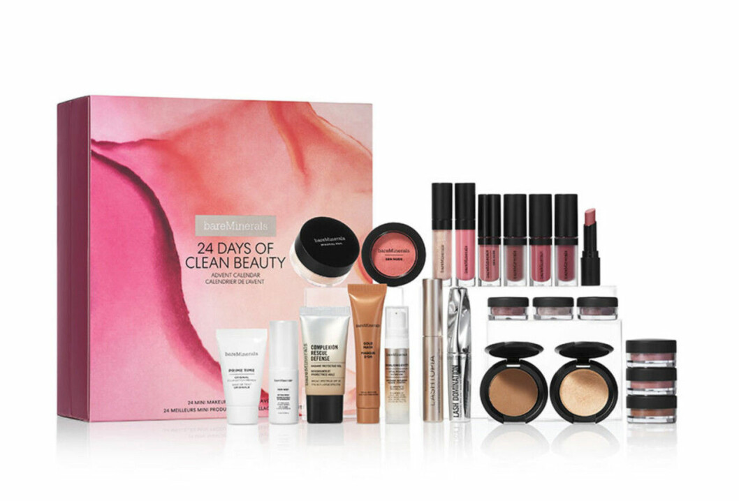 Adventskalender från Bareminerals till 2019
