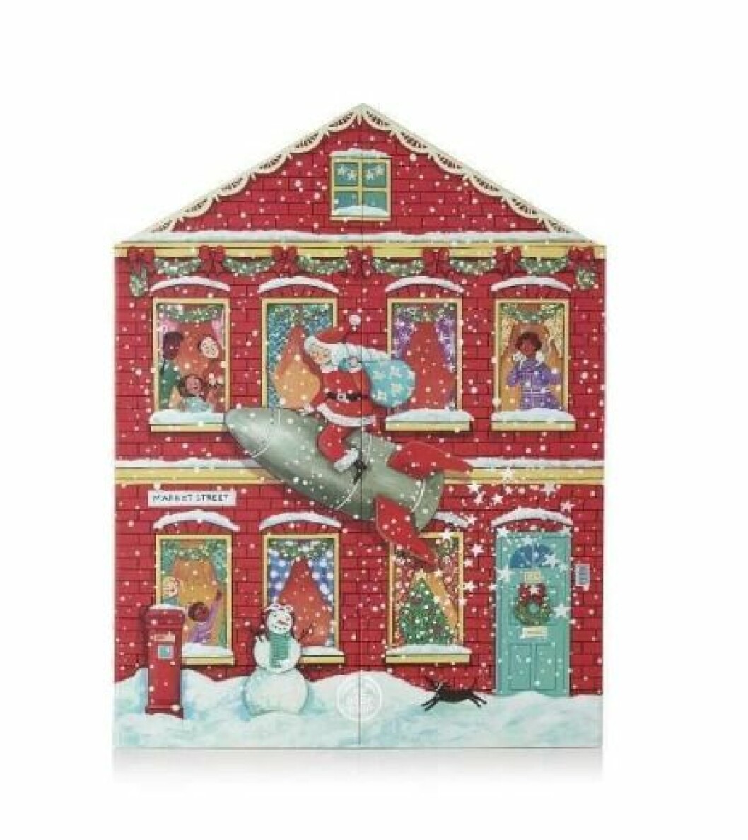 Adventskalender med smink från The Body shop till julen 2019