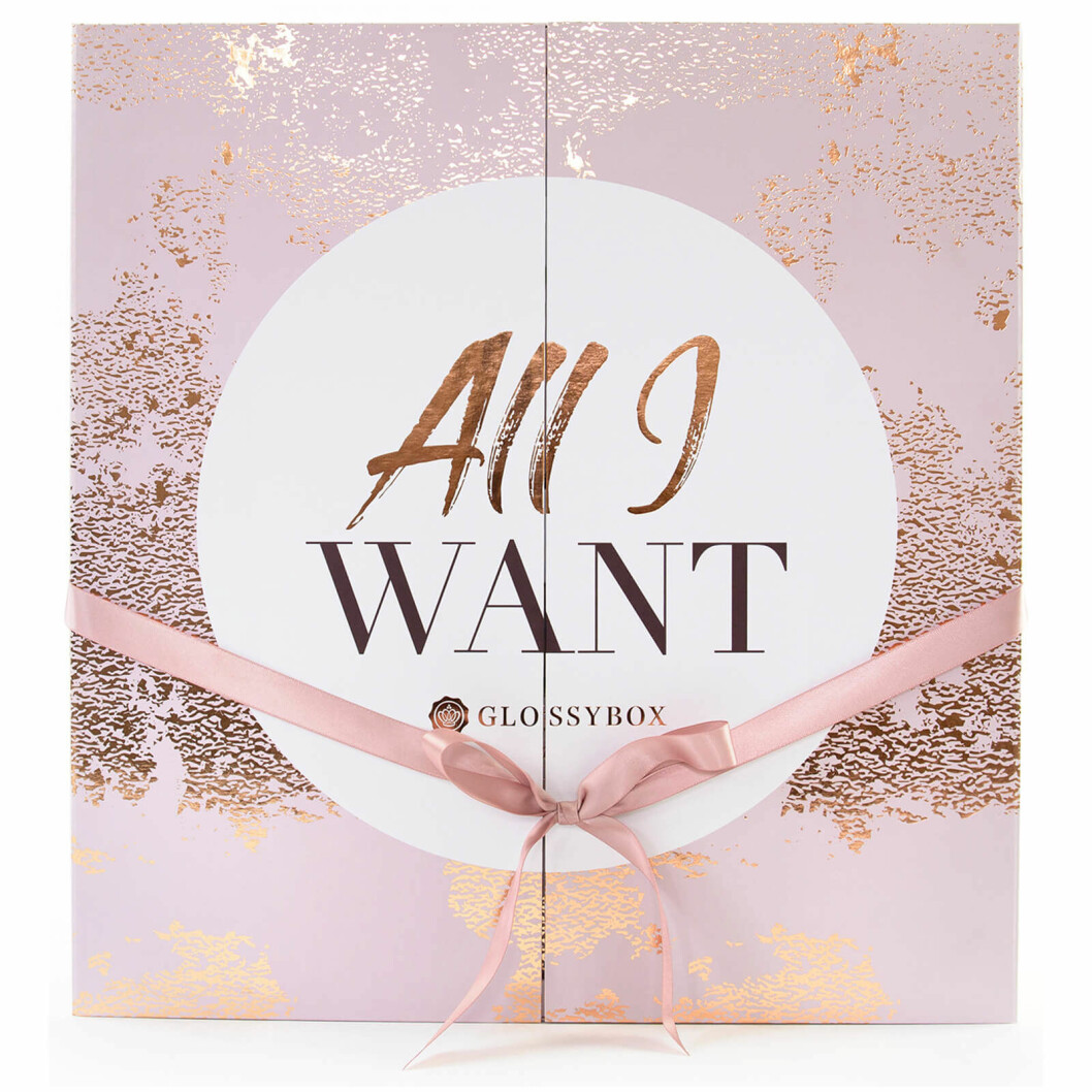 Adventskalender med smink från Glossybox