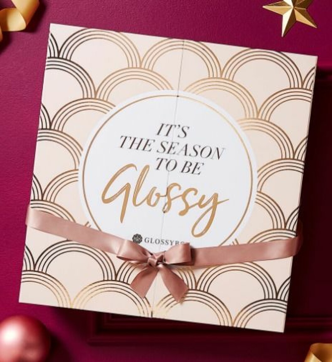 Adventskalender för vuxna med smink och skönhetsprodukter från Glossybox