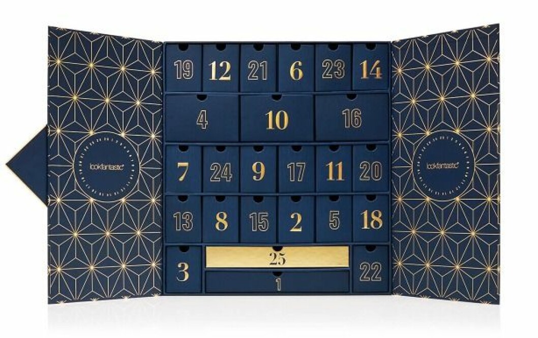 Adventskalender med smink för vuxna till julen 2019