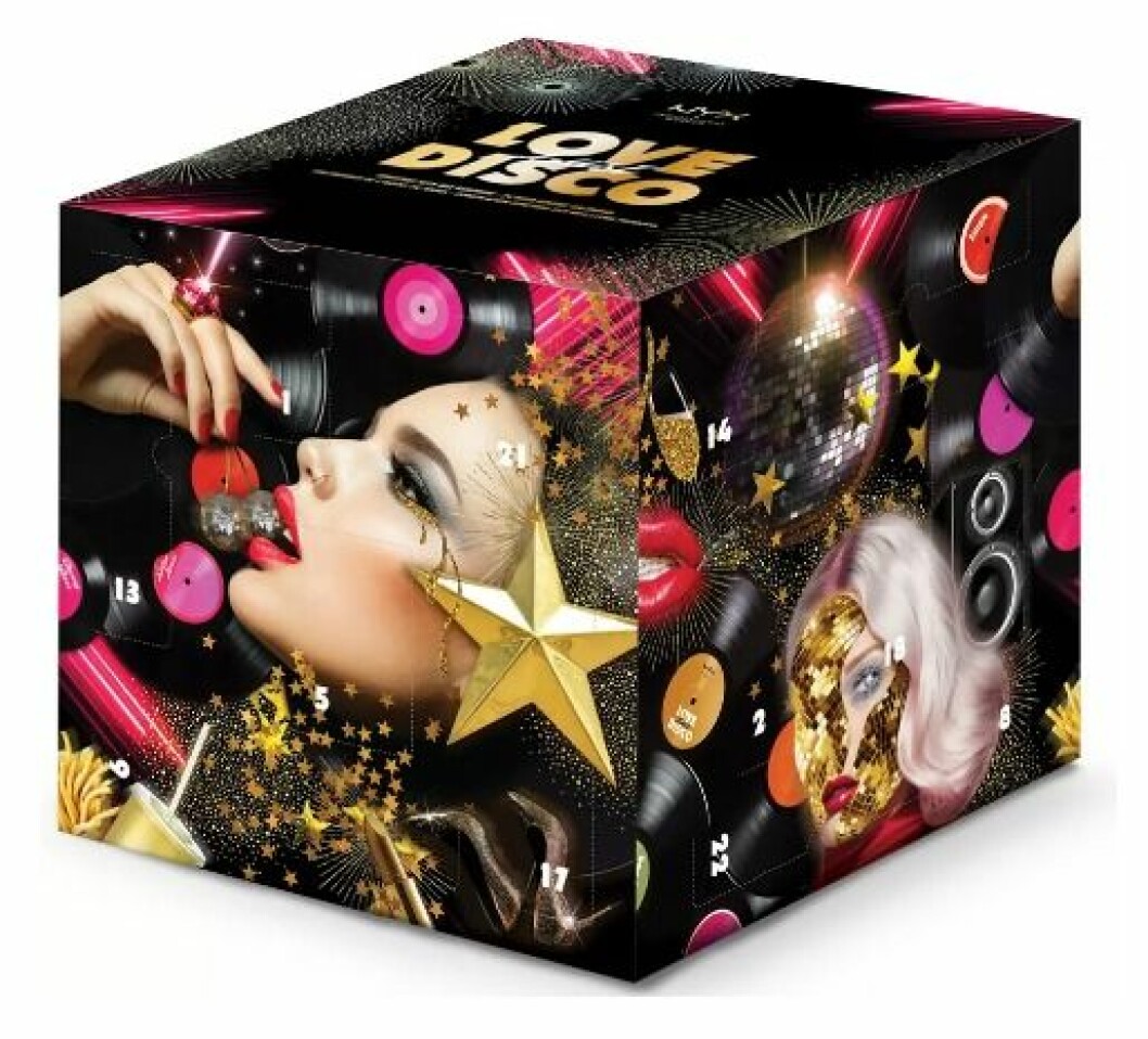 Adventskalender med smink till julen 2019 från Nyx