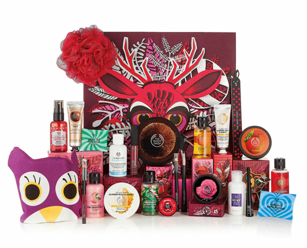 Adventskalender från body shop 2018