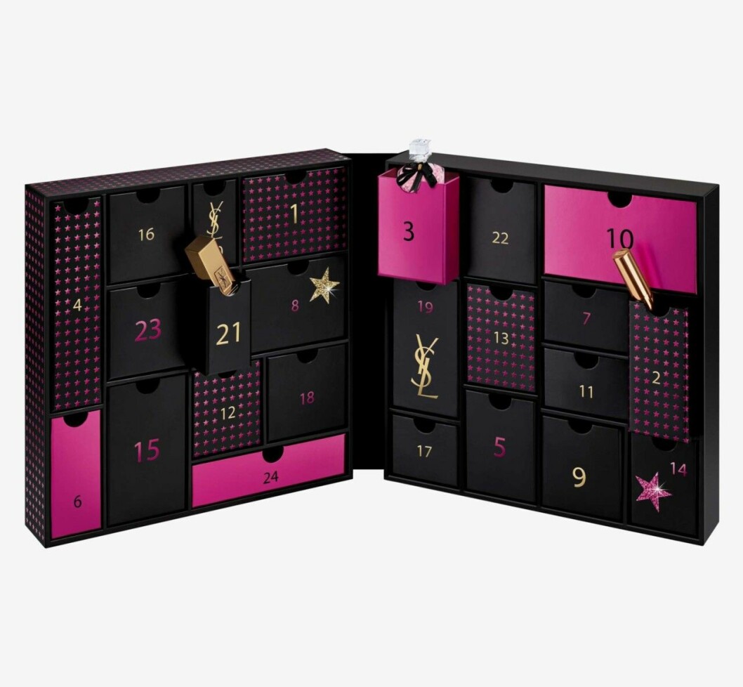 Adventskalender med smink från YSL till 2019