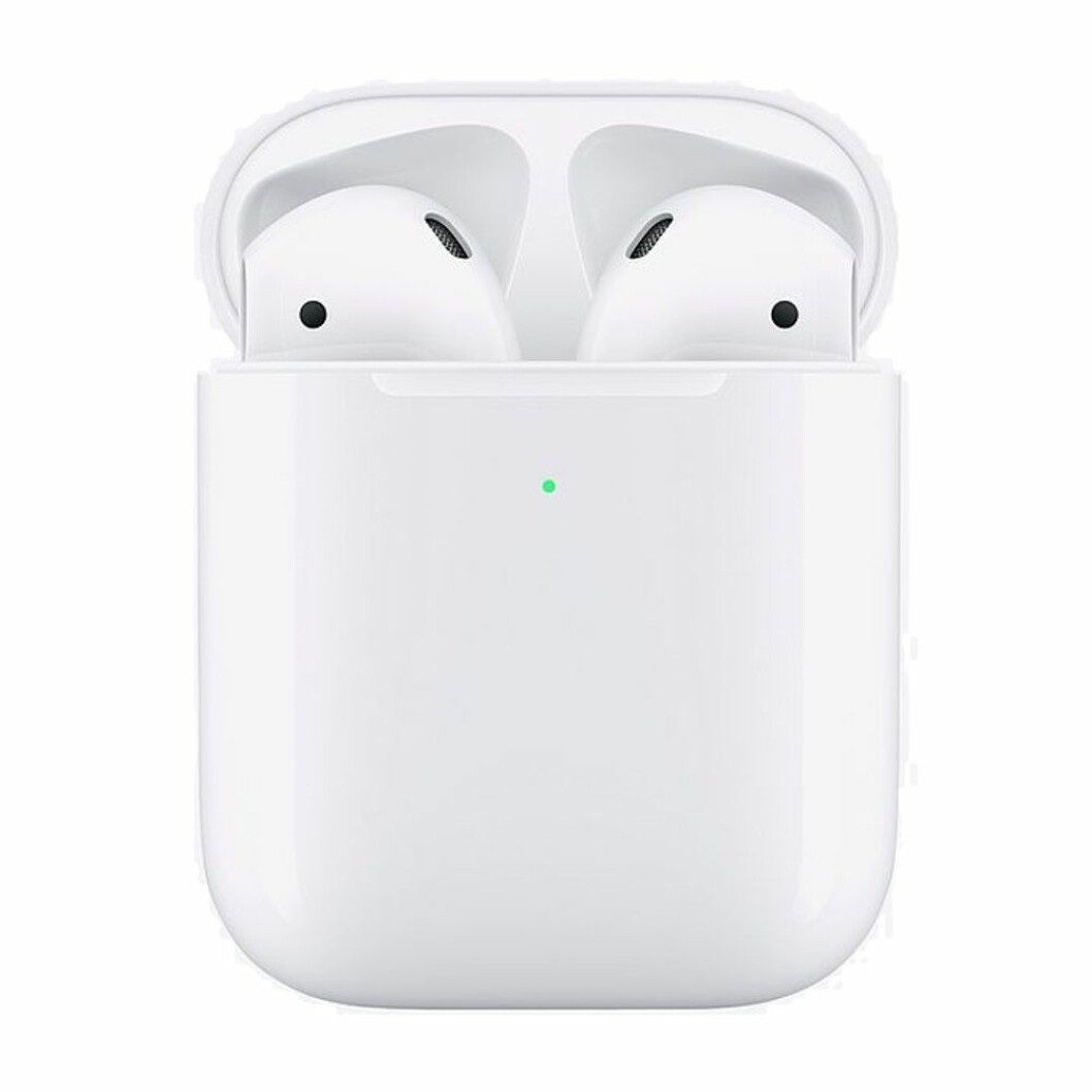 Airpods med trådlös laddning