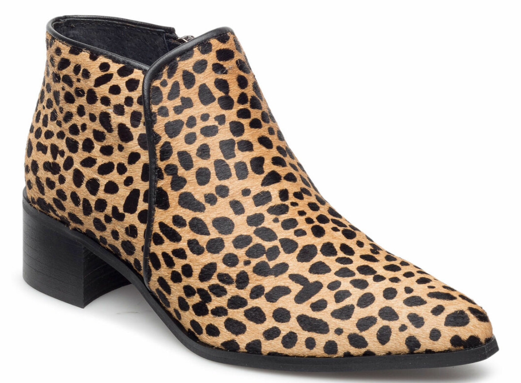 ankelboots leopard
