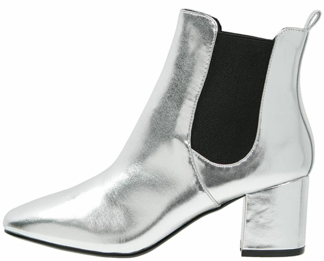 ankelboots silver
