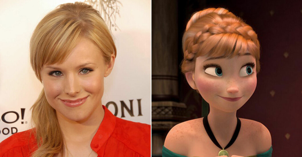 Kristen Bell som Anna i Frost (2013):