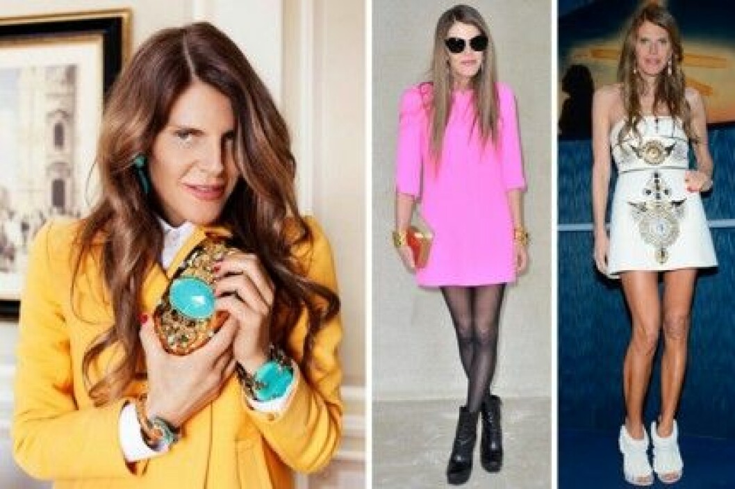 Anna Dello Russo har designat en egen accessoarkollektion för H&M. Anna Dello Russo har designat en egen accessoarkollektion för H&M.