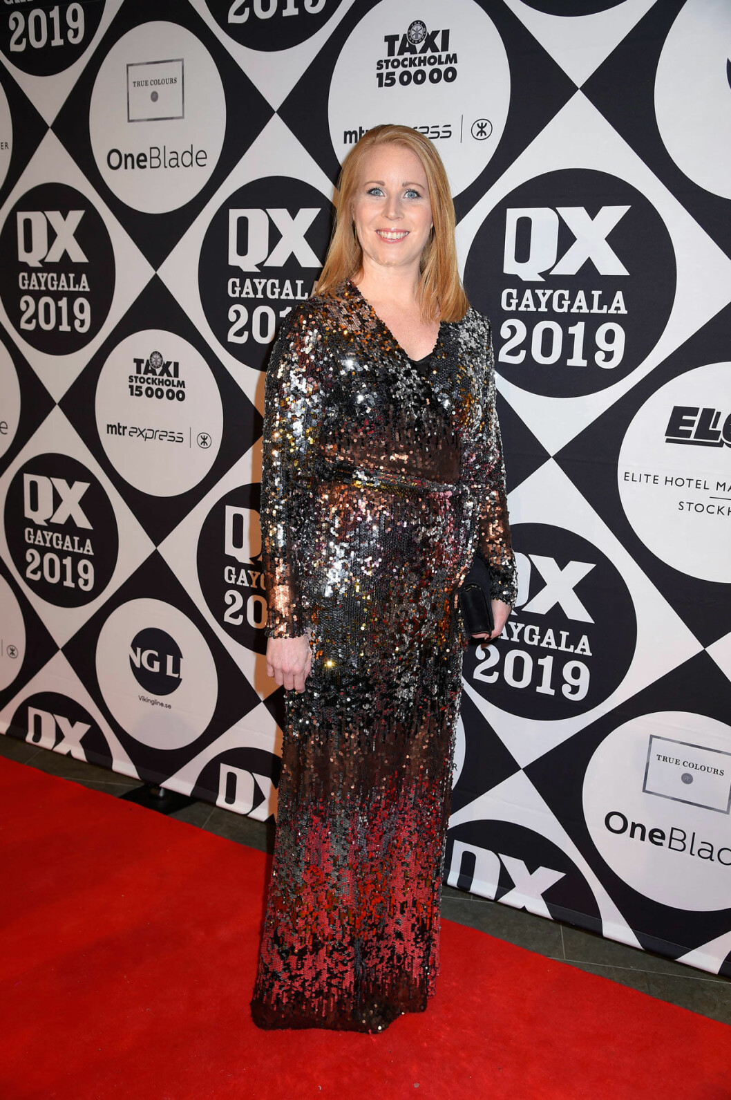 Annie Lööf. Annie Lööf på qX-galan 2019