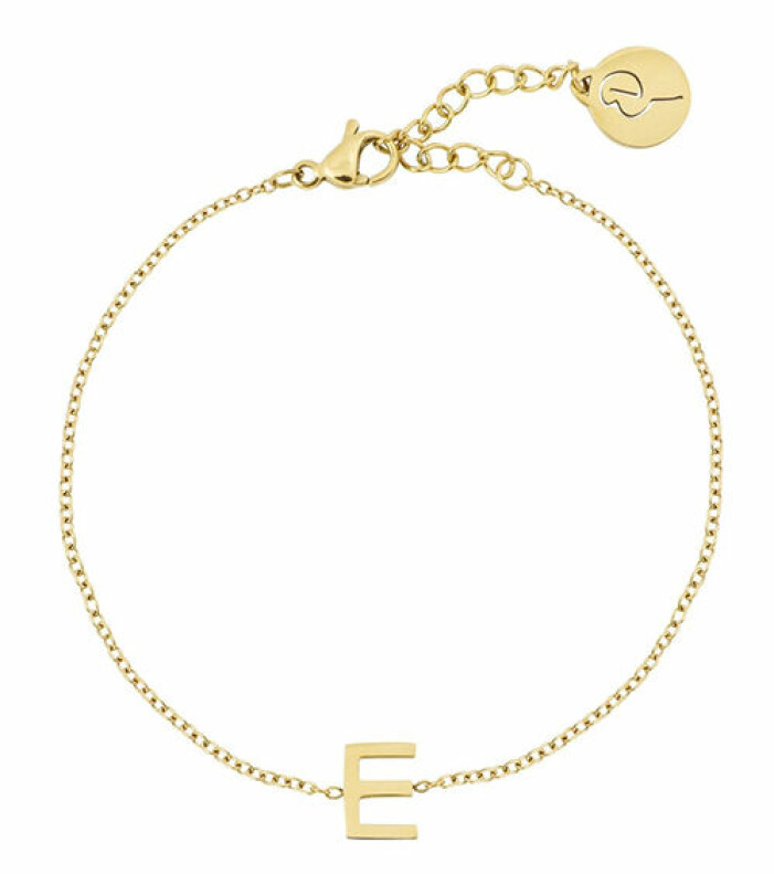 armband bokstav erdblad
