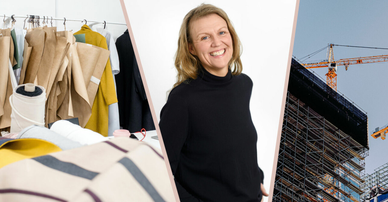 Camilla Åström bytte från ett jobb inom mode till byggbranschen – största likheten är kreativiteten