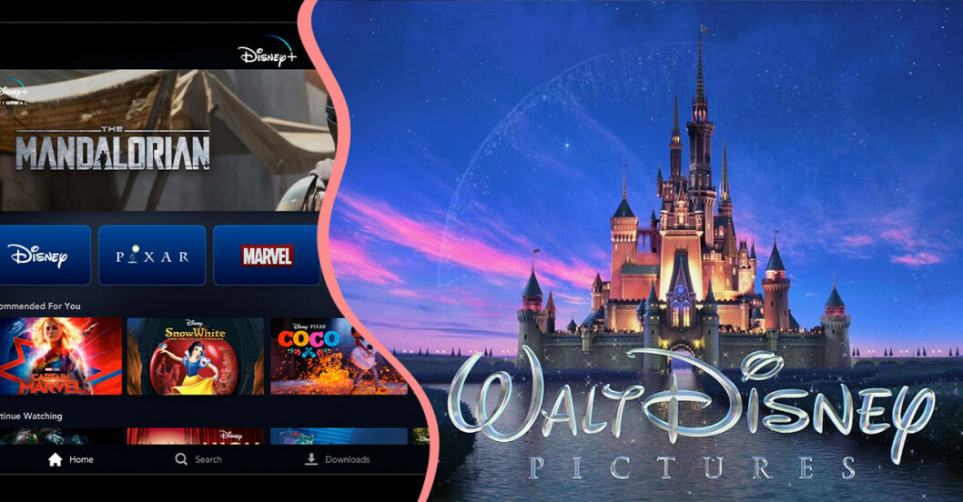 Disneys nya streamingtjänst Disney+.