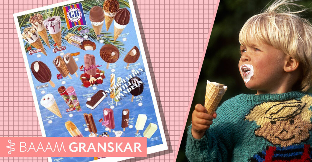 Var glassarna större på 90-talet Baaam granskar