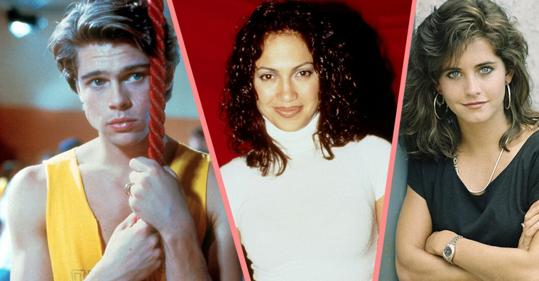Brad Pitt, Jennifer Lopez och courtney cox