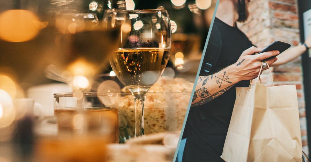 Här tillåts hemleverans av alkohol – restauranger kör hem mat och dryck.