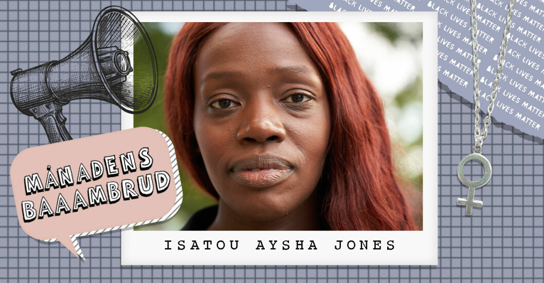 BLM Swedens grundare Aysha Jones.