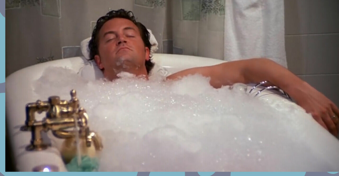 Chandler i badet