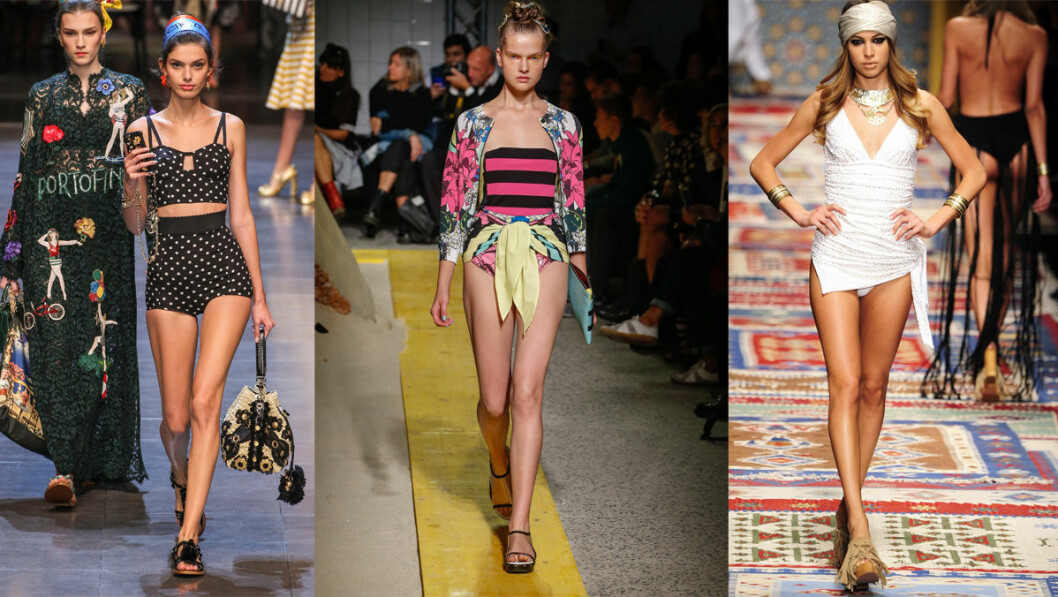 Badmode inför sommaren 2016 från Dolce & Gabbana, I’M Isola Marra och Fisico Christina Ferrari. badmode sommaren 2016