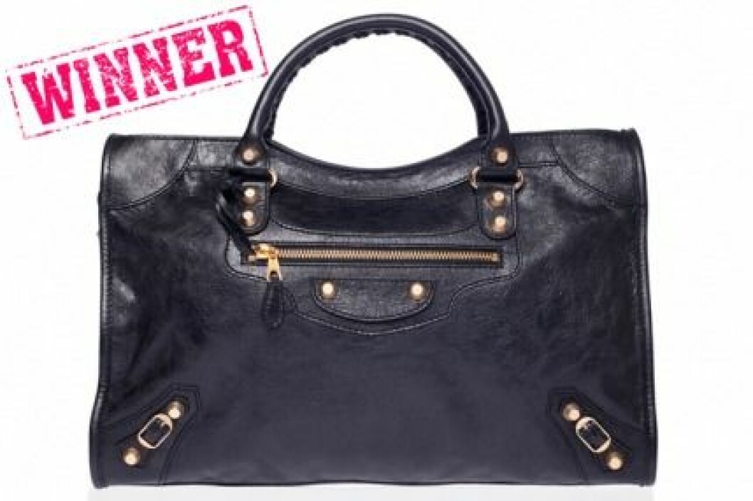 Linnea Wenklo vann en Balenciaga Giant 12 City Bag. Linnea Wenklo vann en Balenciaga Giant 12 City Bag.