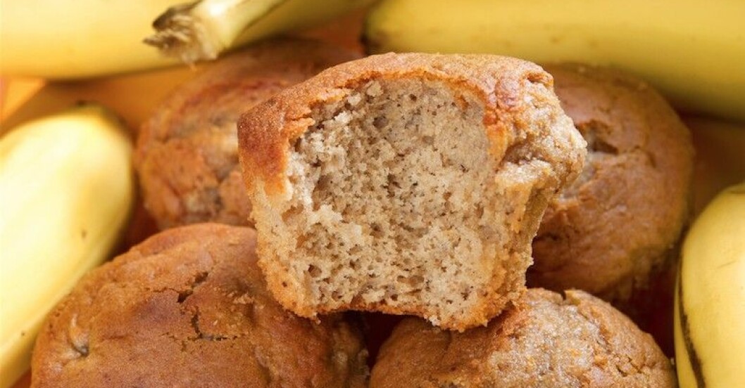 Recept: Veganska bananmuffins med pekannötter