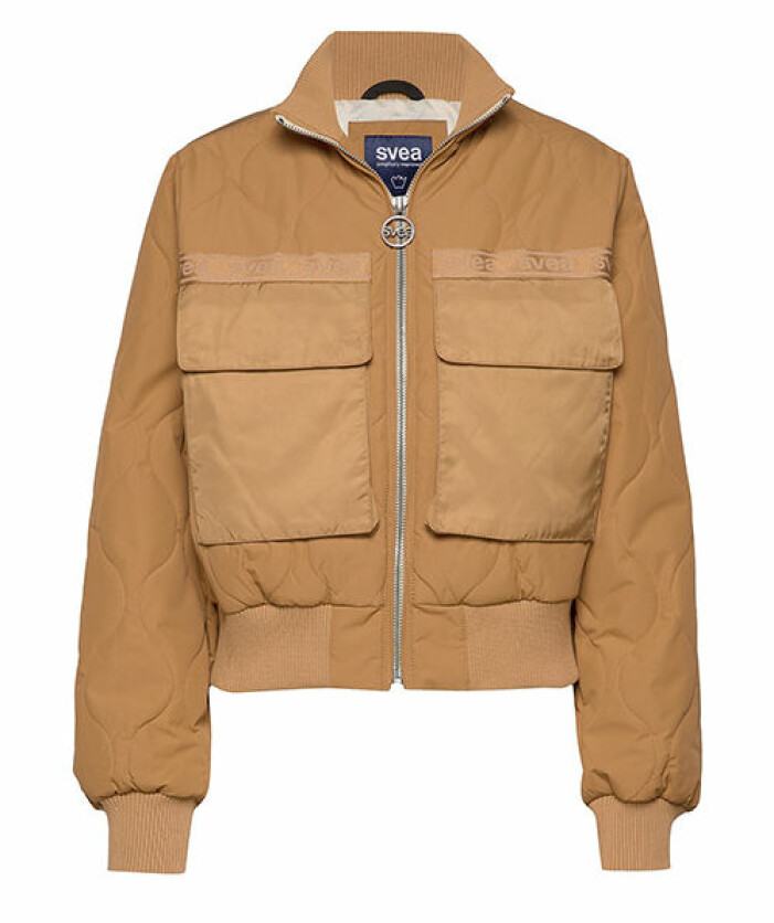 beige bomberjacka dam