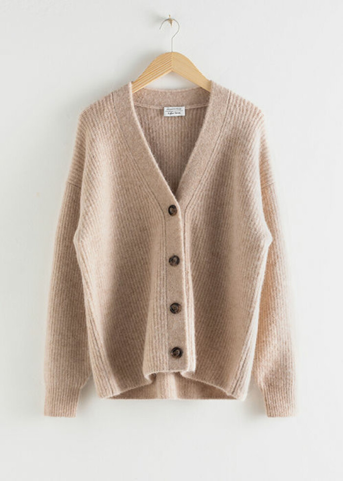 Beige cardigan från & Other Stories