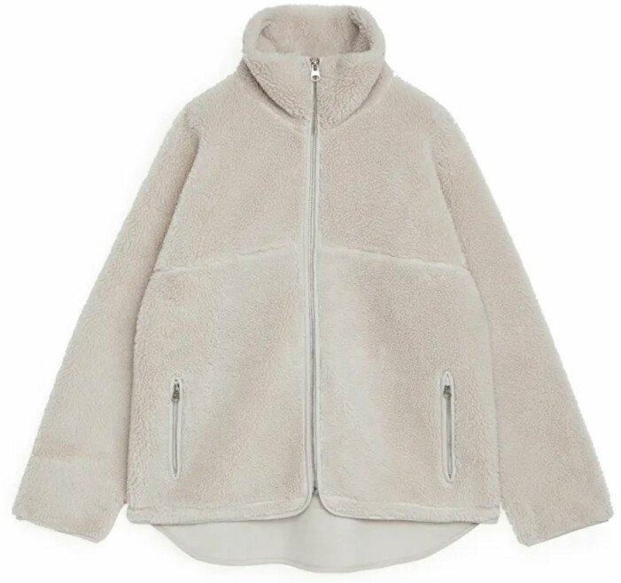 beige fleece arket